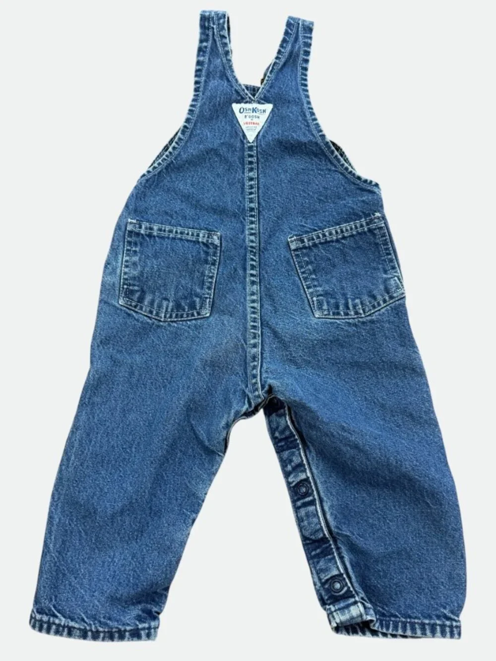 Pair of Vintage 1980's Osh Kosh B'Gosh Kids Overalls Made in USA